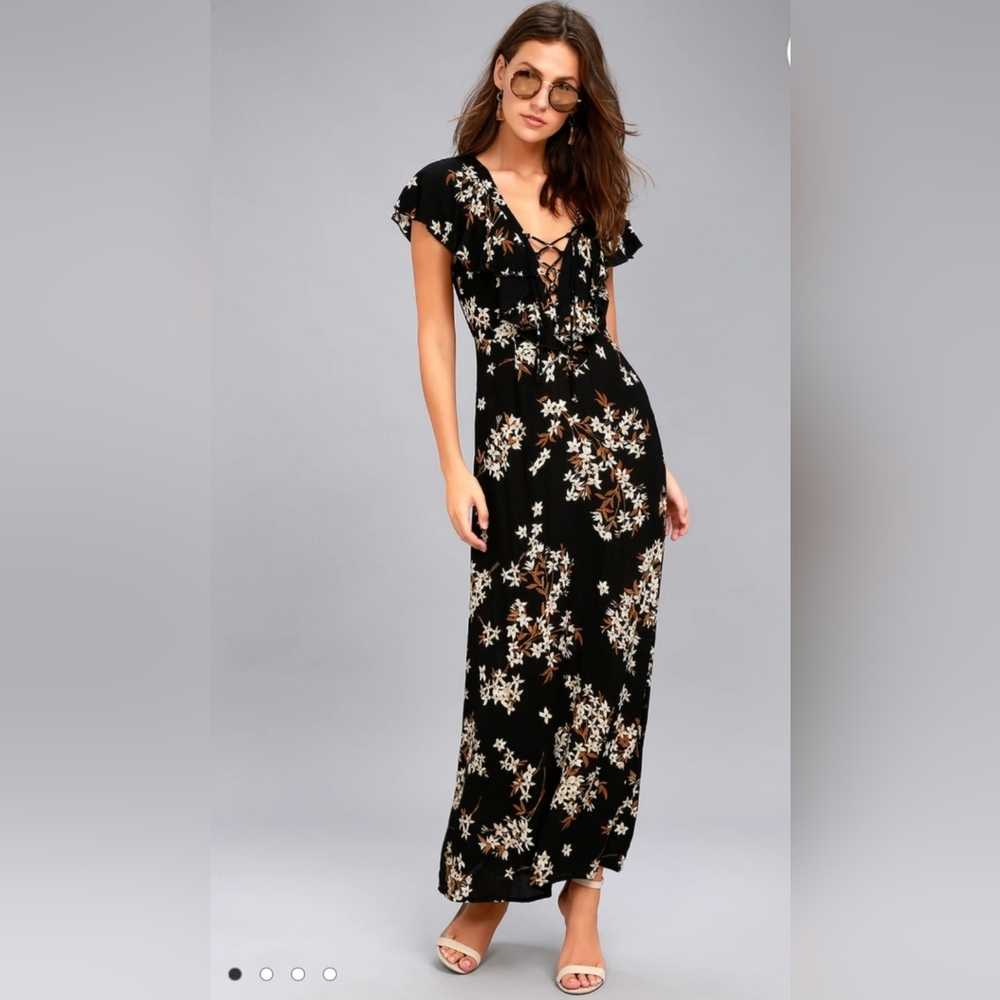 ✨️Amuse Society Alana Maxi Women's Dress/ Size: X- SMALL